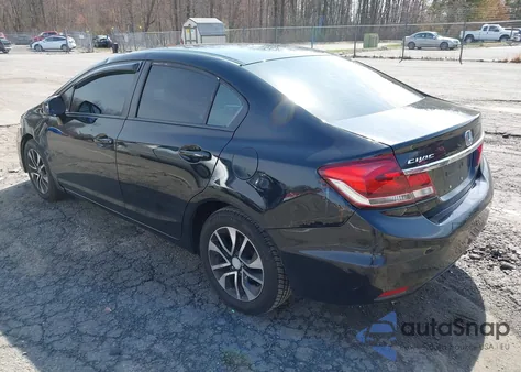 2013 Honda Civic Ex-L из США, поврежденный, VIN 19XFB2F90DE259199
